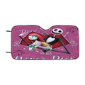 Jack %26 Sally True Love Never Dies Car Windshield Sunshade