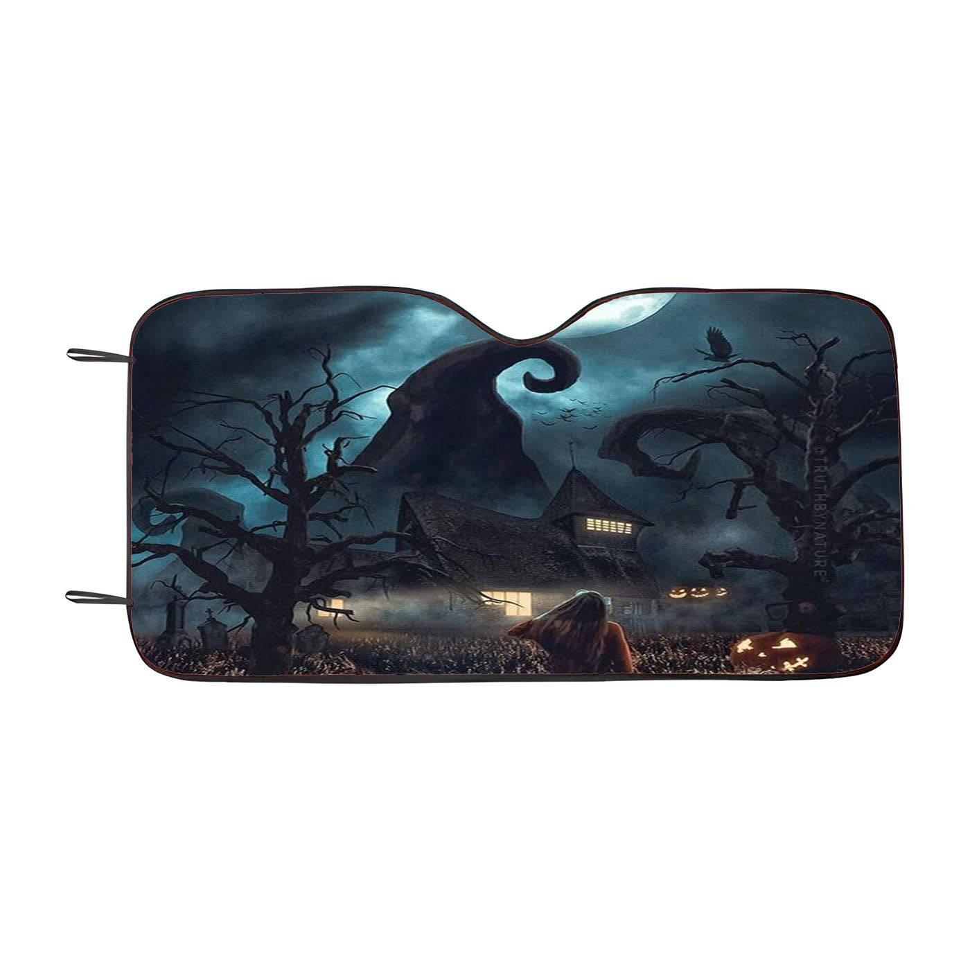 Jack Skellington Halloween Wallpaper Car Windshield Sunshade
