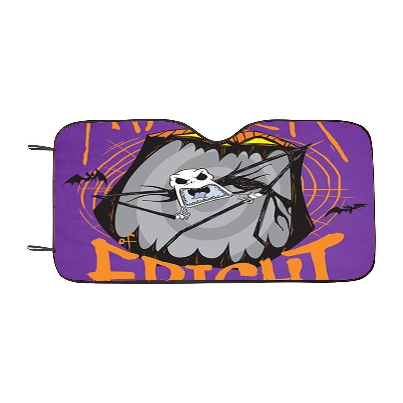 Jack Skellington Master Of Fright Car Windshield Sunshade