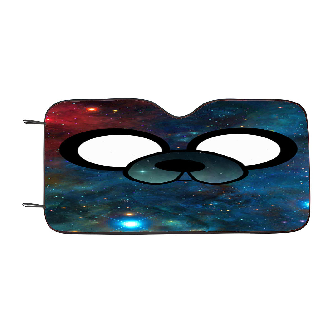 Jake Adventure Time Galaxy Car Windshield Sunshade