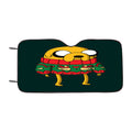 Jake Christmas Jumper Car Windshield Sunshade