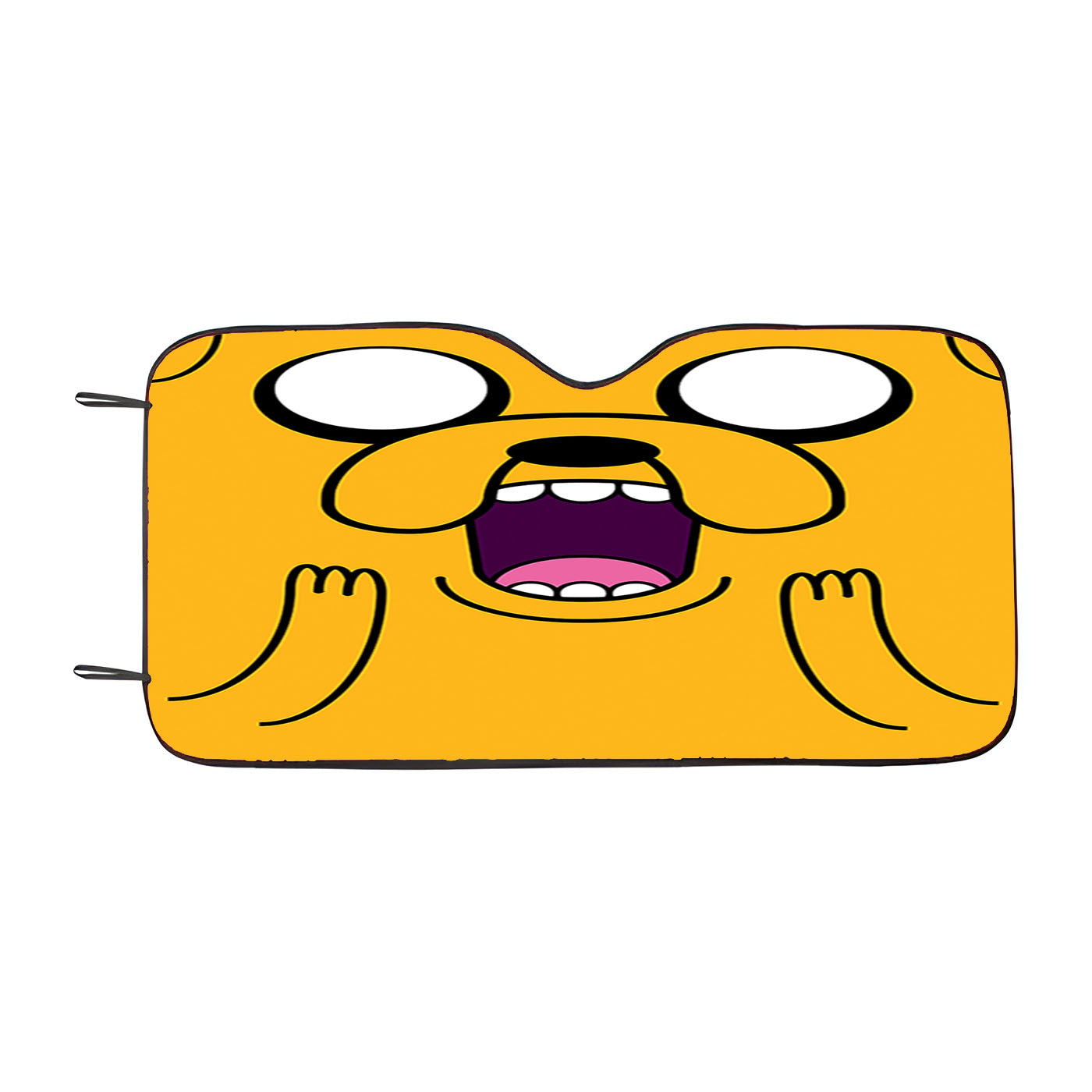 Jake Face Car Windshield Sunshade