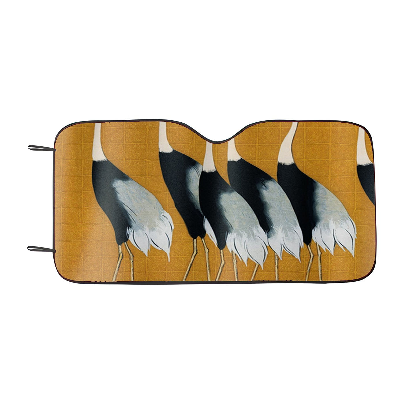 Japanese Crane Car Windshield Sunshade
