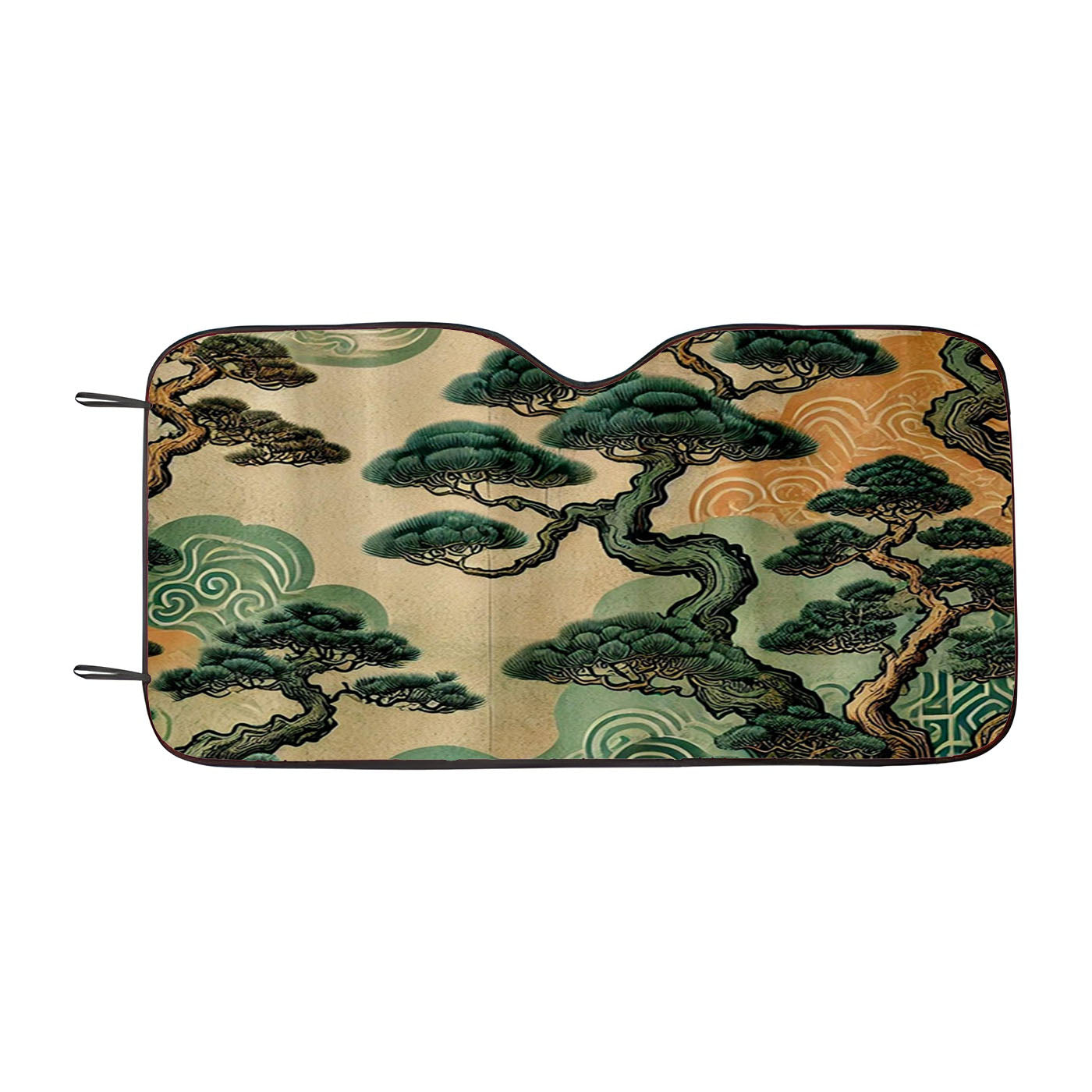 Japanese Pine Tree Car Windshield Sunshade