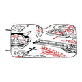 Japanese Tattoo Flash Pattern Car Windshield Sunshade