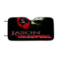 Jason Vs Deadpool Car Windshield Sunshade