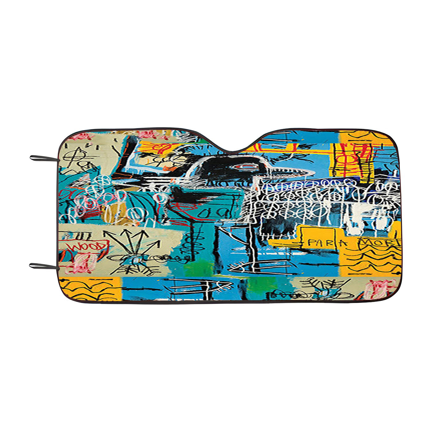 Jean Michel Basquiat 3 Car Windshield Sunshade