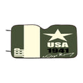 Jeep 1941 Vintage Racing Car Windshield Sunshade