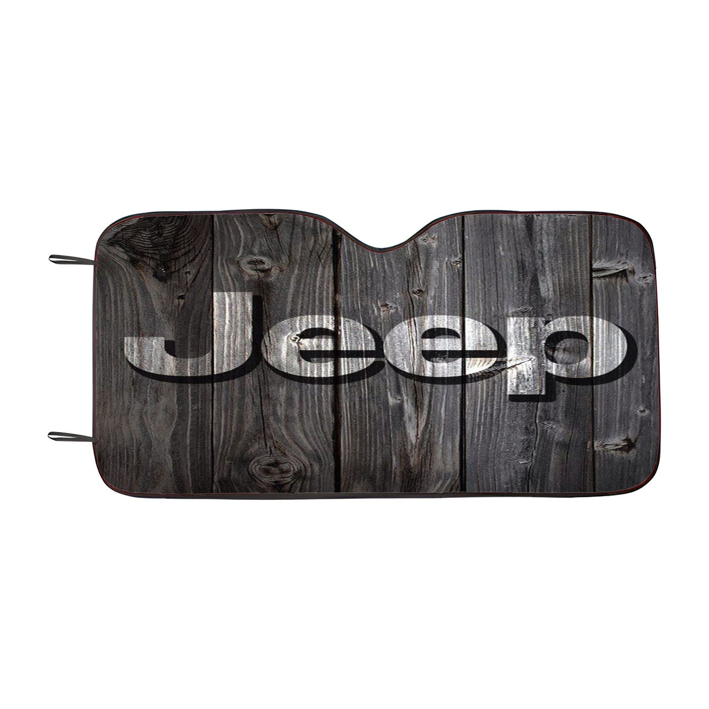 Jeep Grey Wo Car Windshield Sunshade