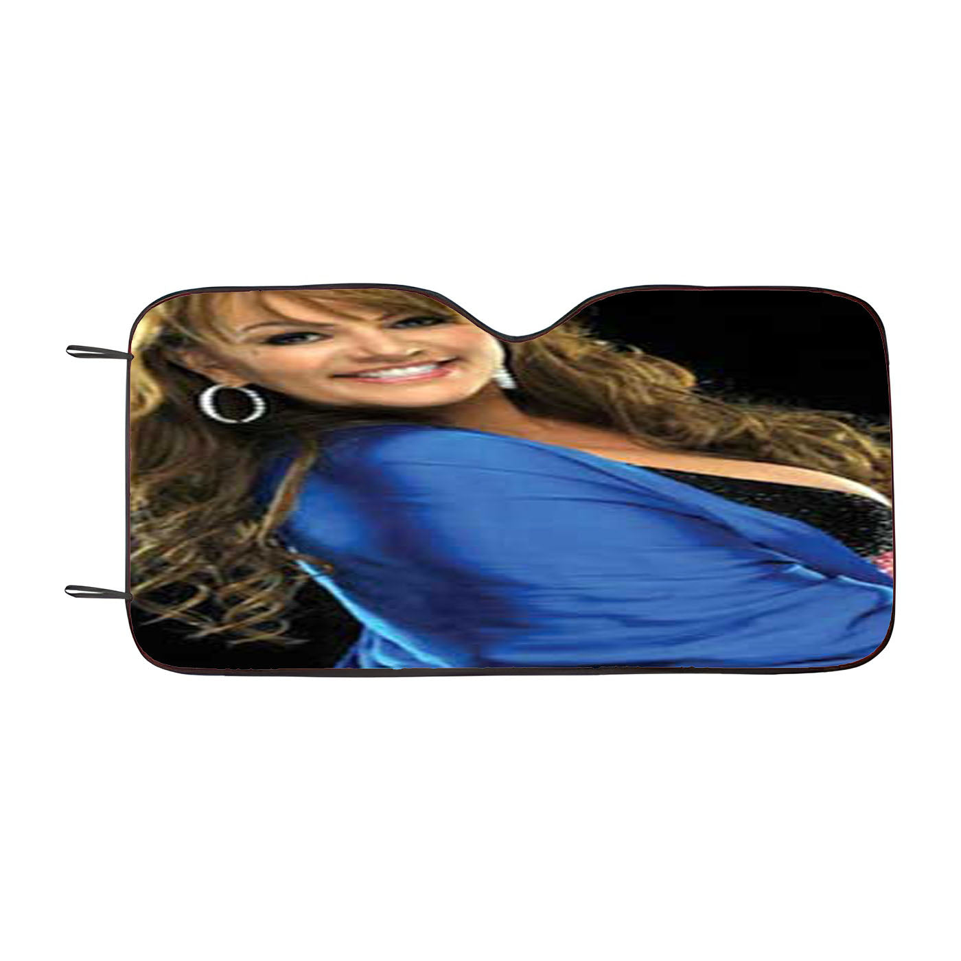 Jenni Rivera Blue Dress Car Windshield Sunshade