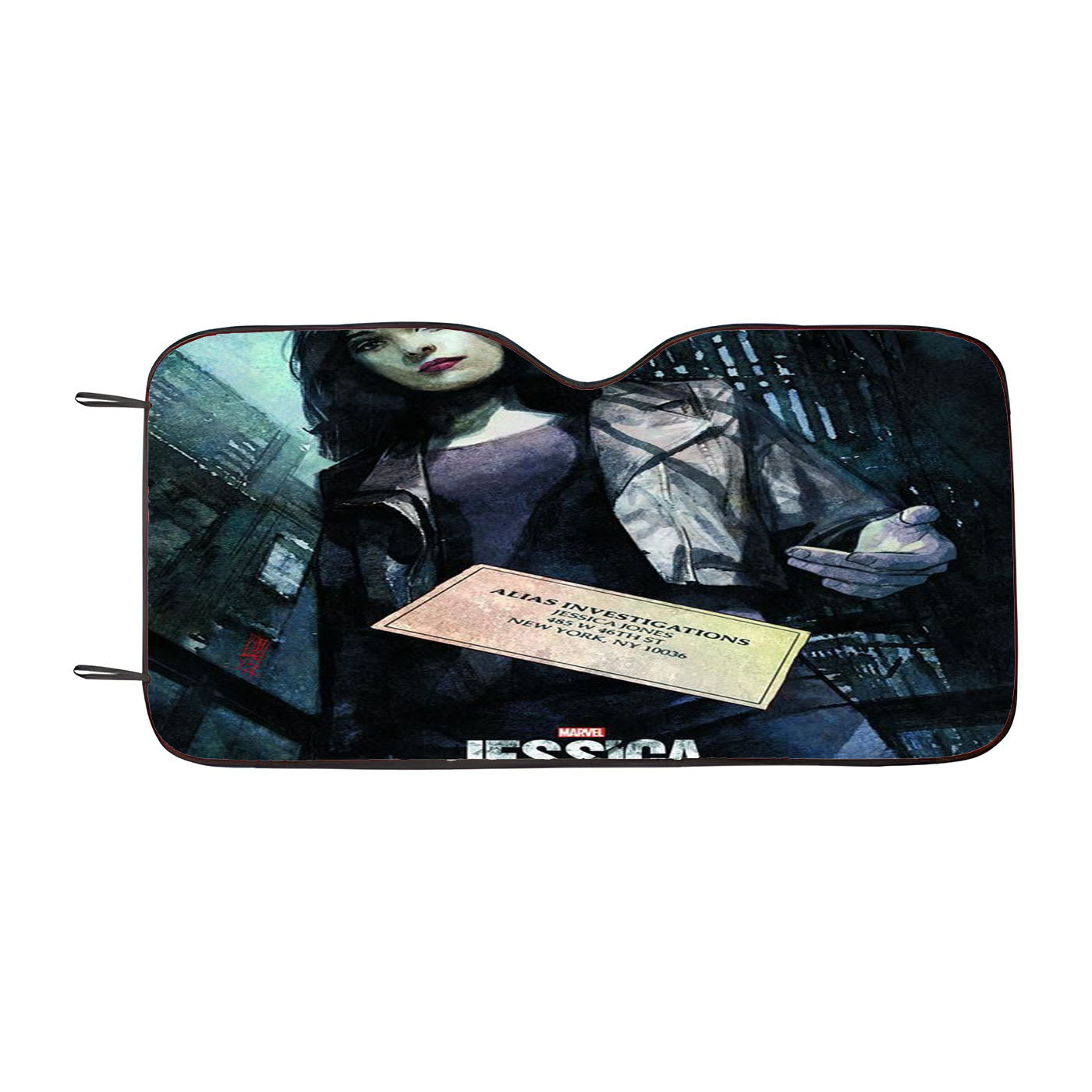 Jessica Jones Marvel Car Windshield Sunshade