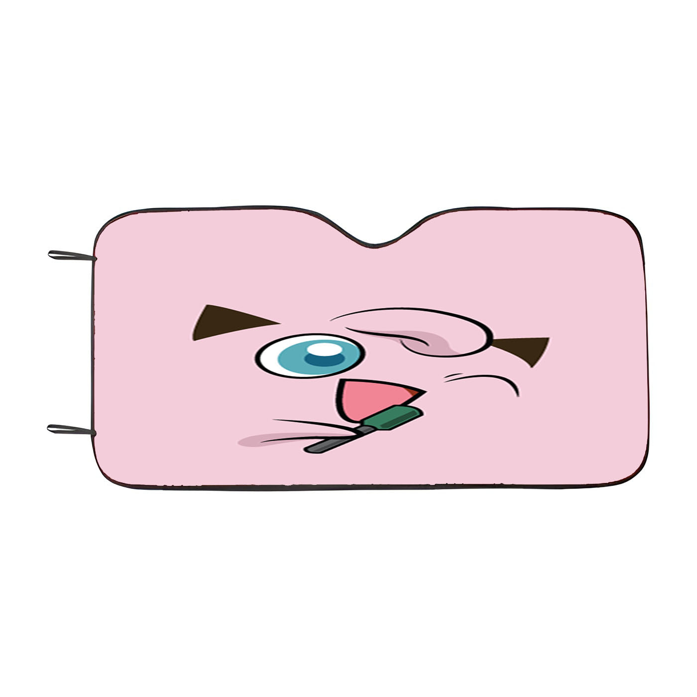 Jigglypuff Pokemon Car Windshield Sunshade