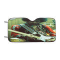 Jimi Hendrix Guitar Playing Car Windshield Sunshade