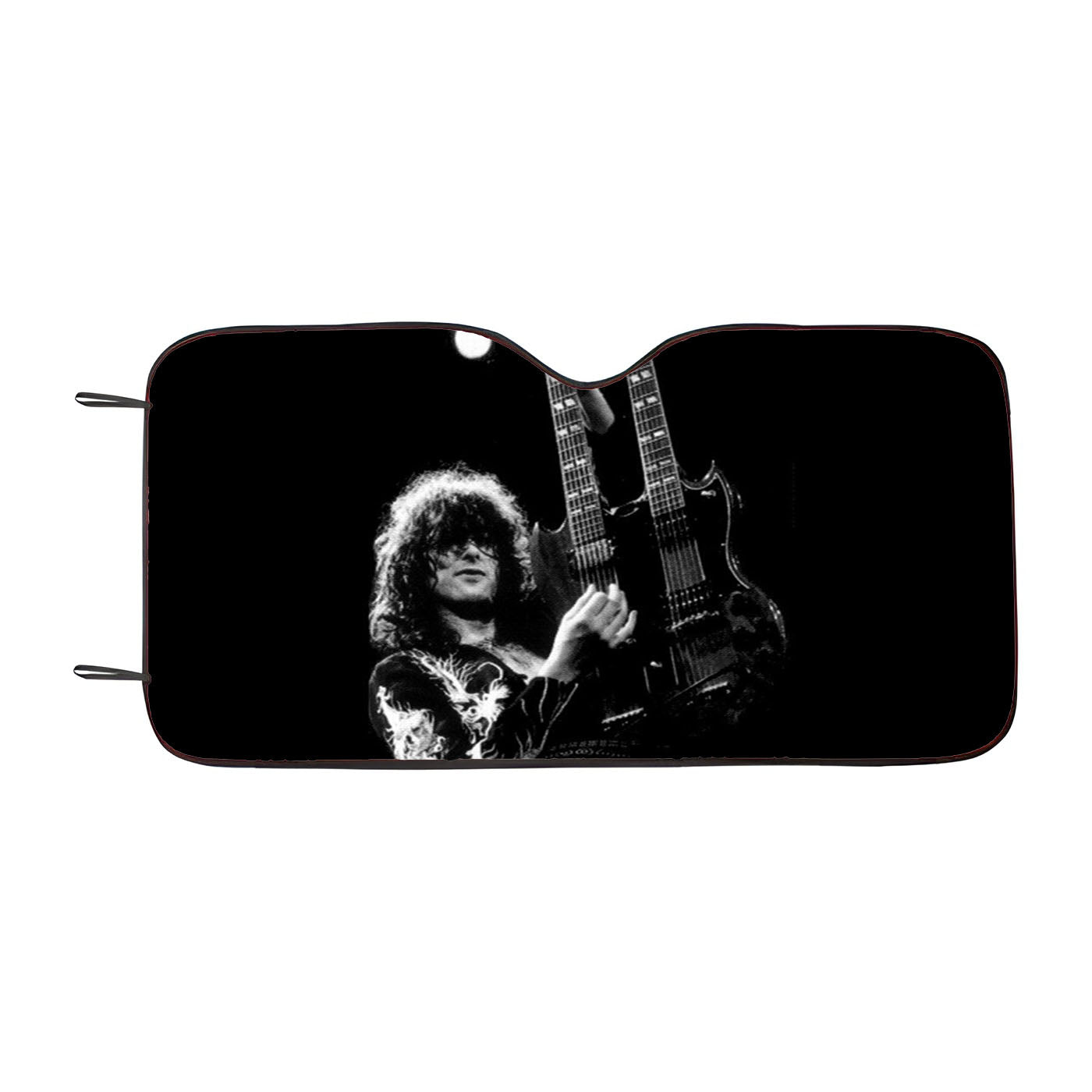 Jimmy Page Led Zeppelin Car Windshield Sunshade