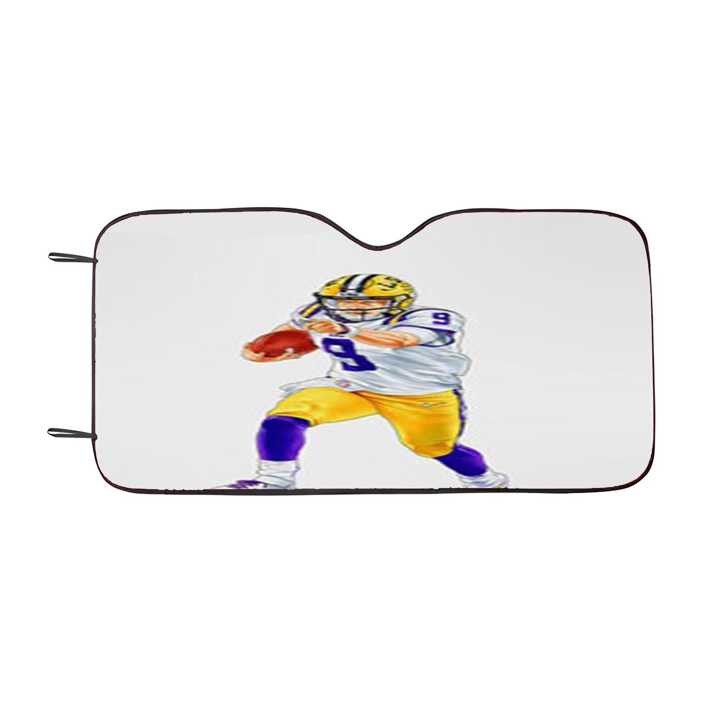 Joe Burrow Lsu Tigers Car Windshield Sunshade