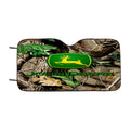 John Deere Camo Logo Car Windshield Sunshade