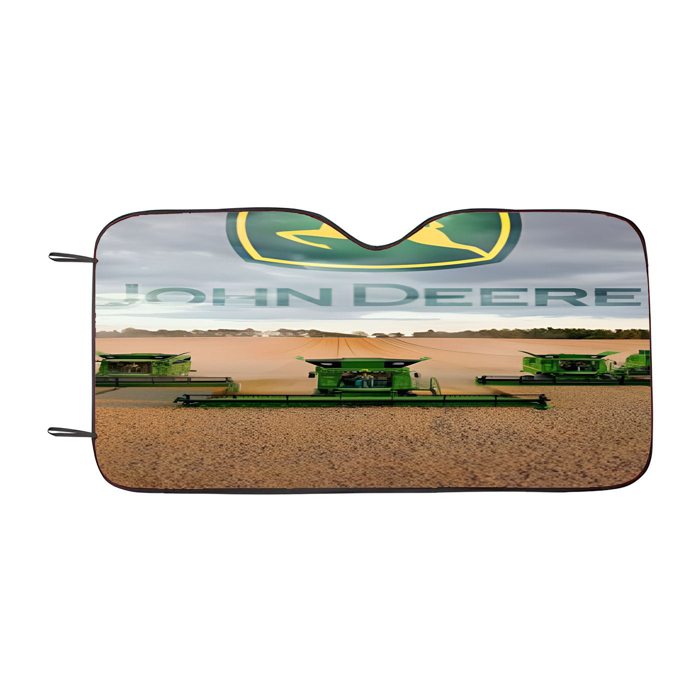 John Deere Logo 6 Car Windshield Sunshade