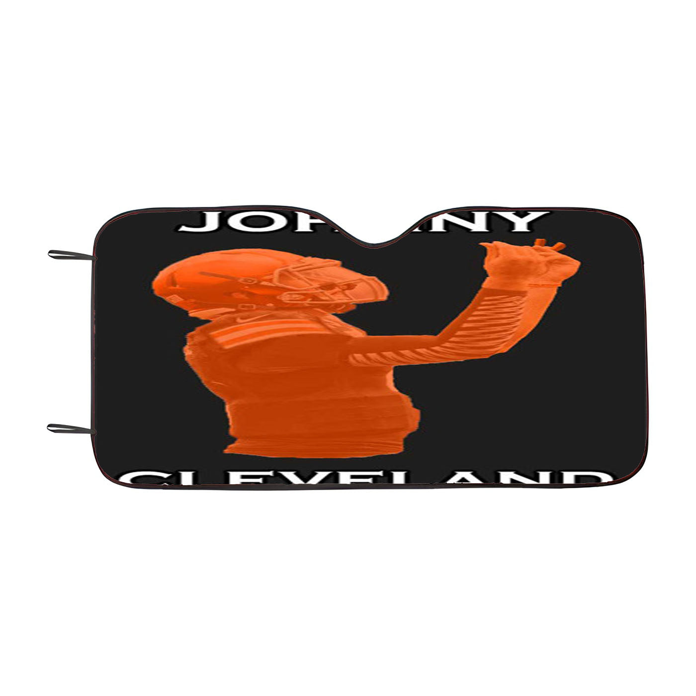 Johnny Cleveland Browns Football Car Windshield Sunshade