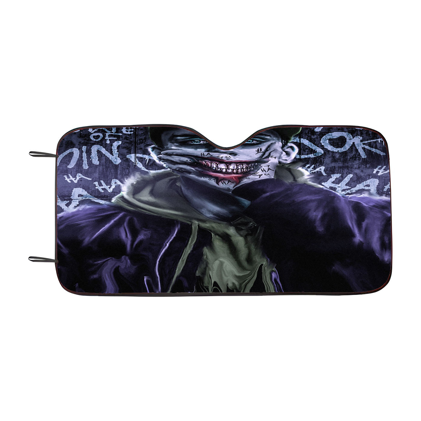Joker Batman Harley Quinn Hype Outfit Style Car Windshield Sunshade