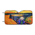 Joker Batman Scream Paint Car Windshield Sunshade