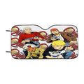 Jonny Quest Vintage Comic Noise Car Windshield Sunshade