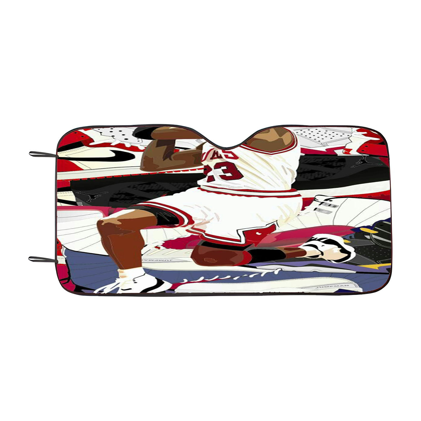 Jordan 23 Car Windshield Sunshade