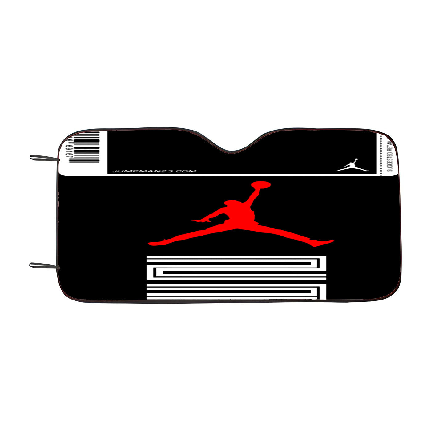 Jordan 23 Retro Car Windshield Sunshade