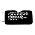 Jordan Knight Donnie Wahlberg Boy Band Fandom Nkotb Car Windshield Sunshade