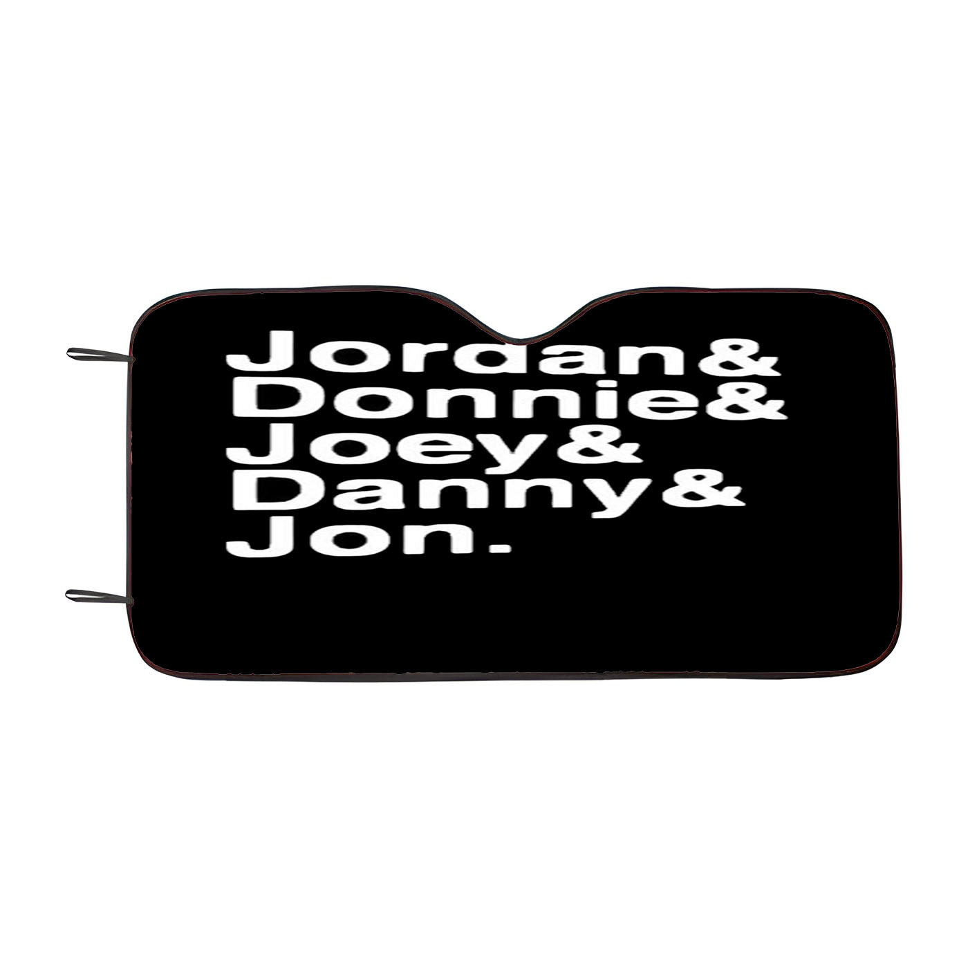 Jordan Knight Donnie Wahlberg Boy Band Fandom Nkotb Car Windshield Sunshade