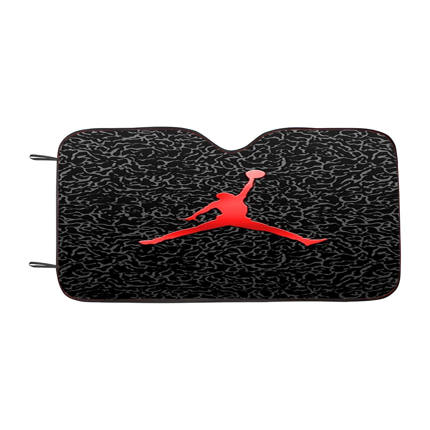 Jordan Nba Texture Car Windshield Sunshade