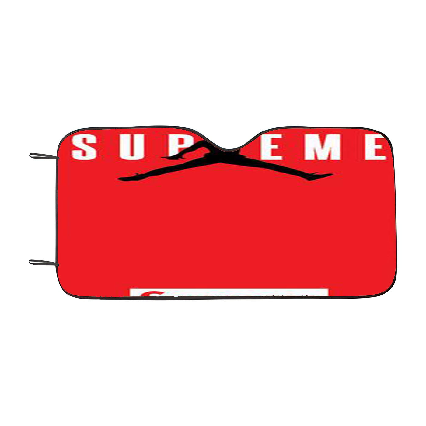 Jordan Supreme Red Car Windshield Sunshade