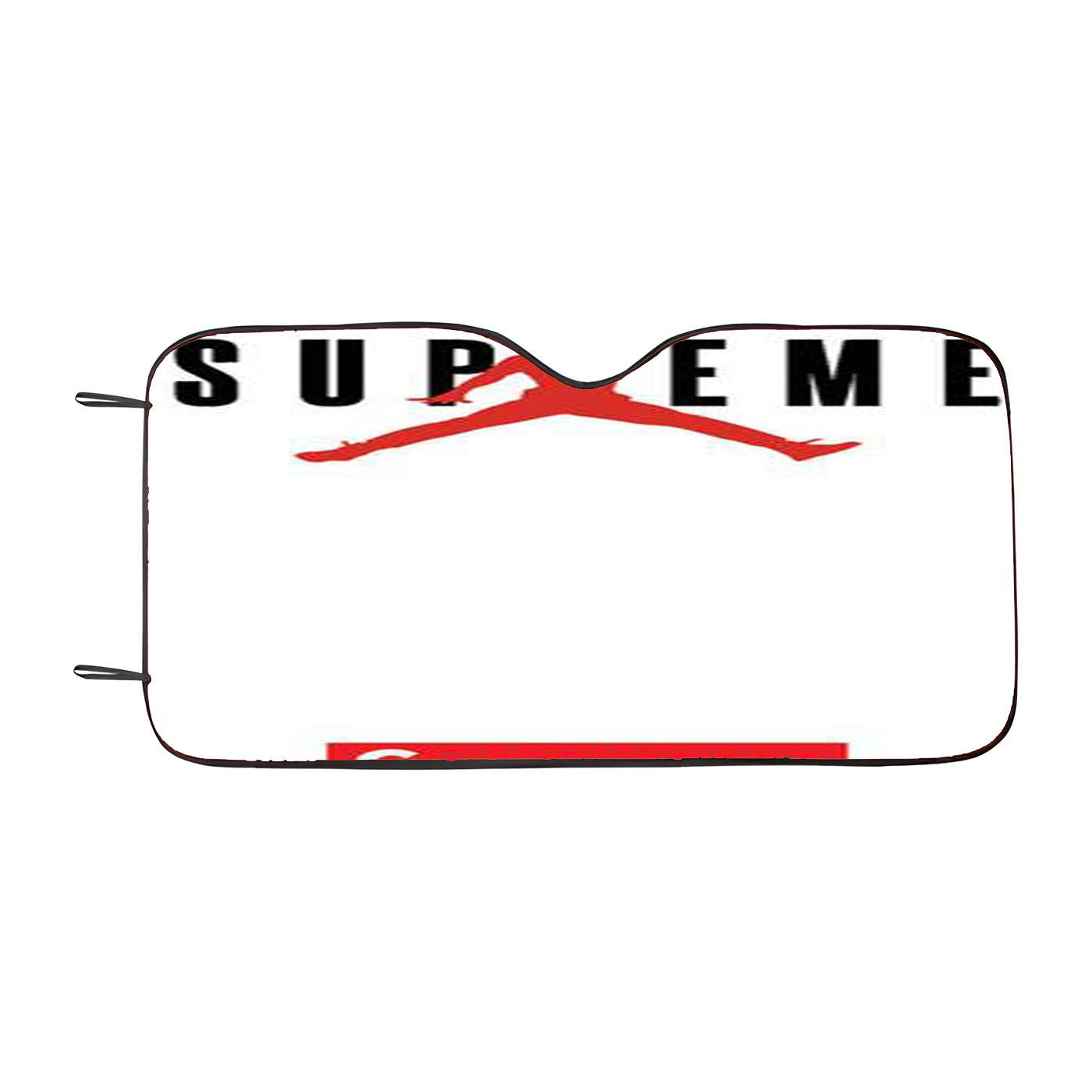 Jordan Supreme White Car Windshield Sunshade