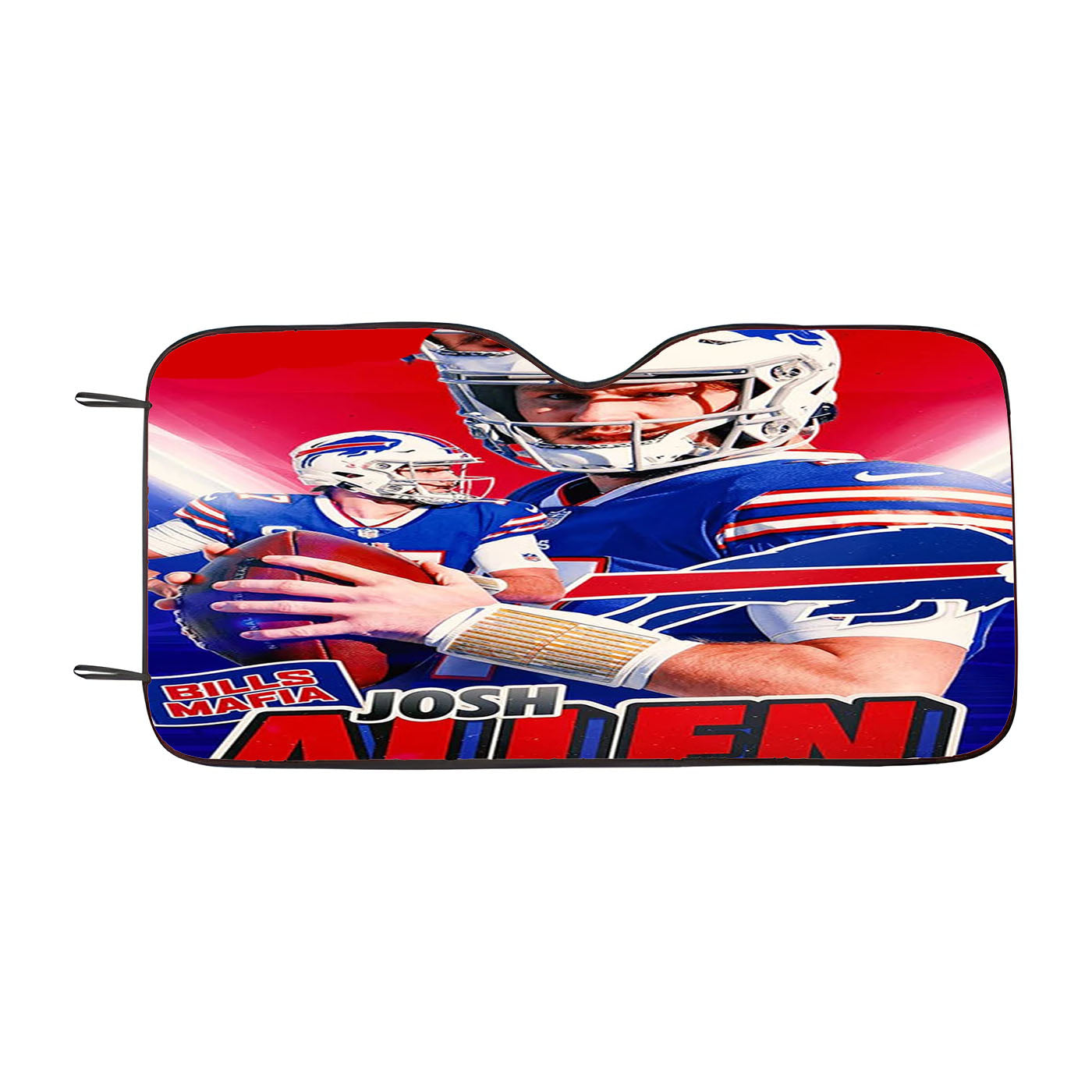 Josh Allen Buffalo Bills 1 Car Windshield Sunshade