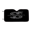 Jughead Snake Serpent Tattoo Car Windshield Sunshade