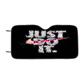 Just Do It Nike Pastel Car Windshield Sunshade
