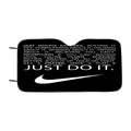 Just Do It Quotes Car Windshield Sunshade