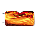 Kai Lego Red Ninjago Car Windshield Sunshade
