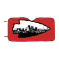 Kansas City Chiefs Emblem Car Windshield Sunshade