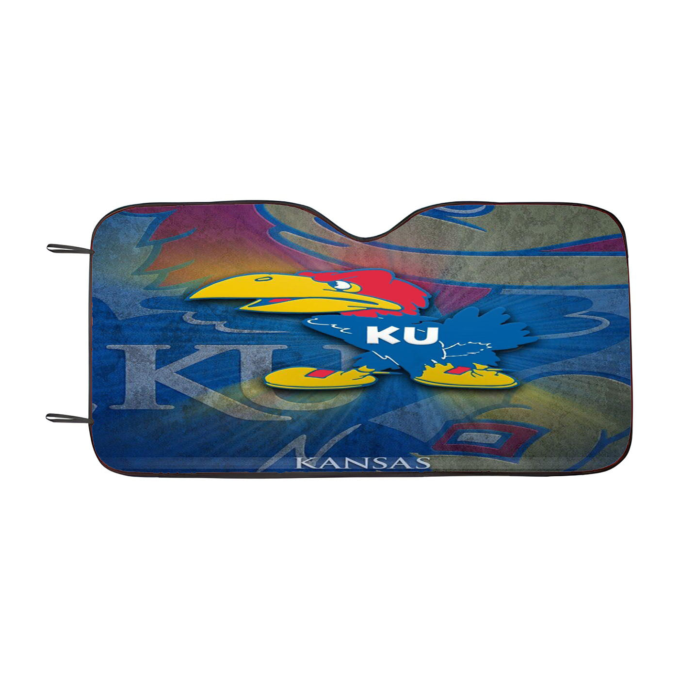 Kansas Jayhawk Logo Wallpaper Car Windshield Sunshade