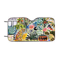 Karen Fields Tiger In The City Car Windshield Sunshade