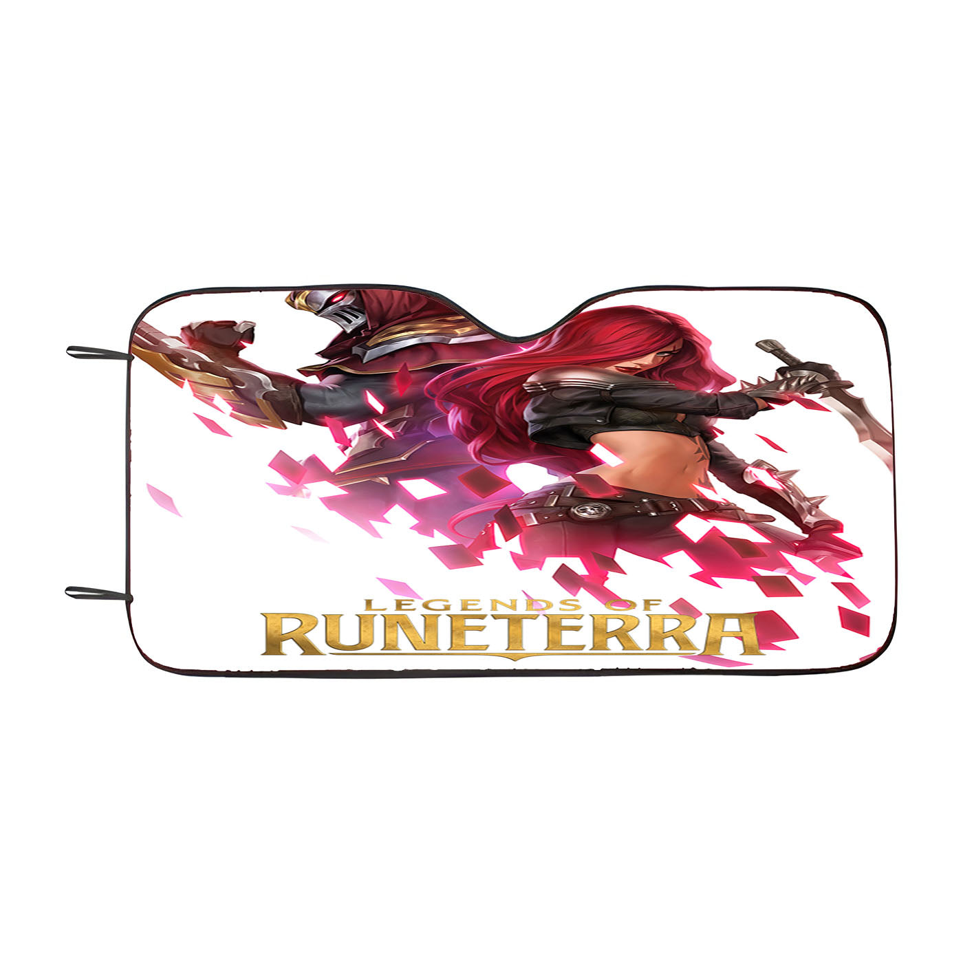 Katarina Zed Lol Legends Of Runeterra Car Windshield Sunshade