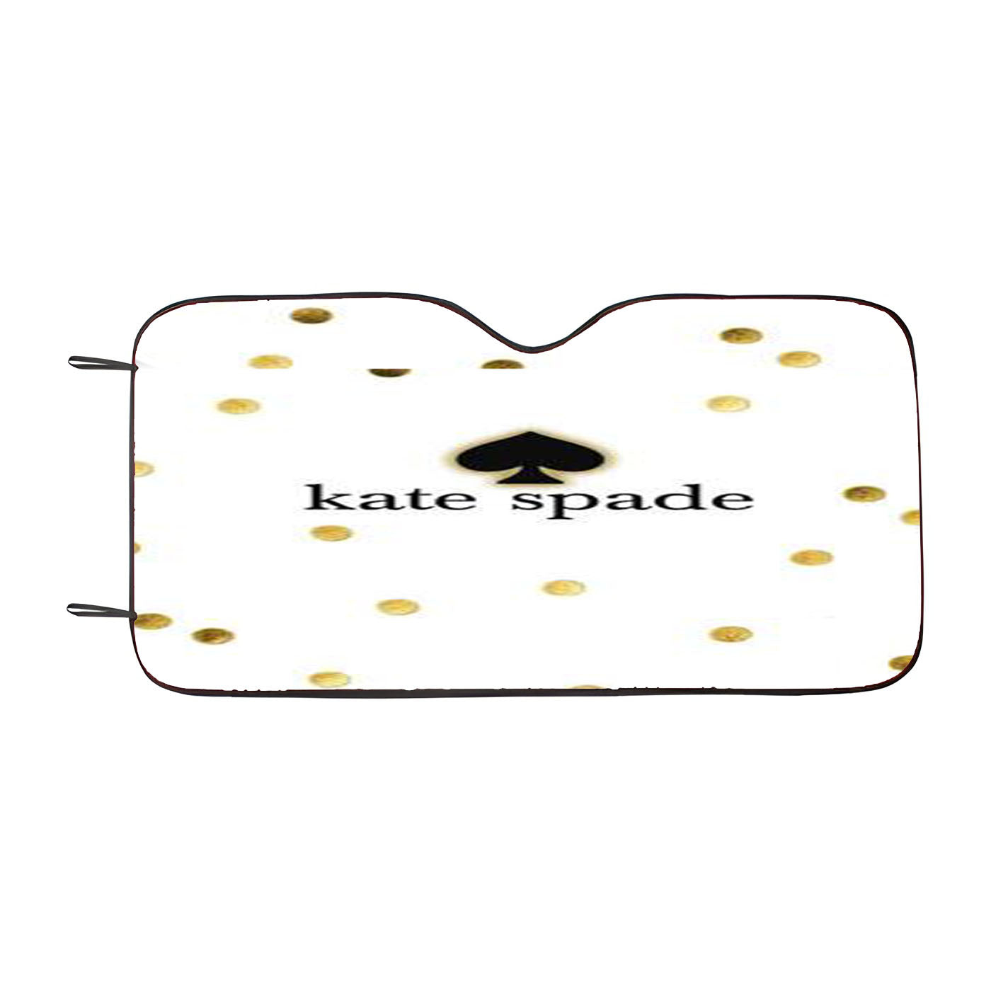 Kate Spade Gold Car Windshield Sunshade