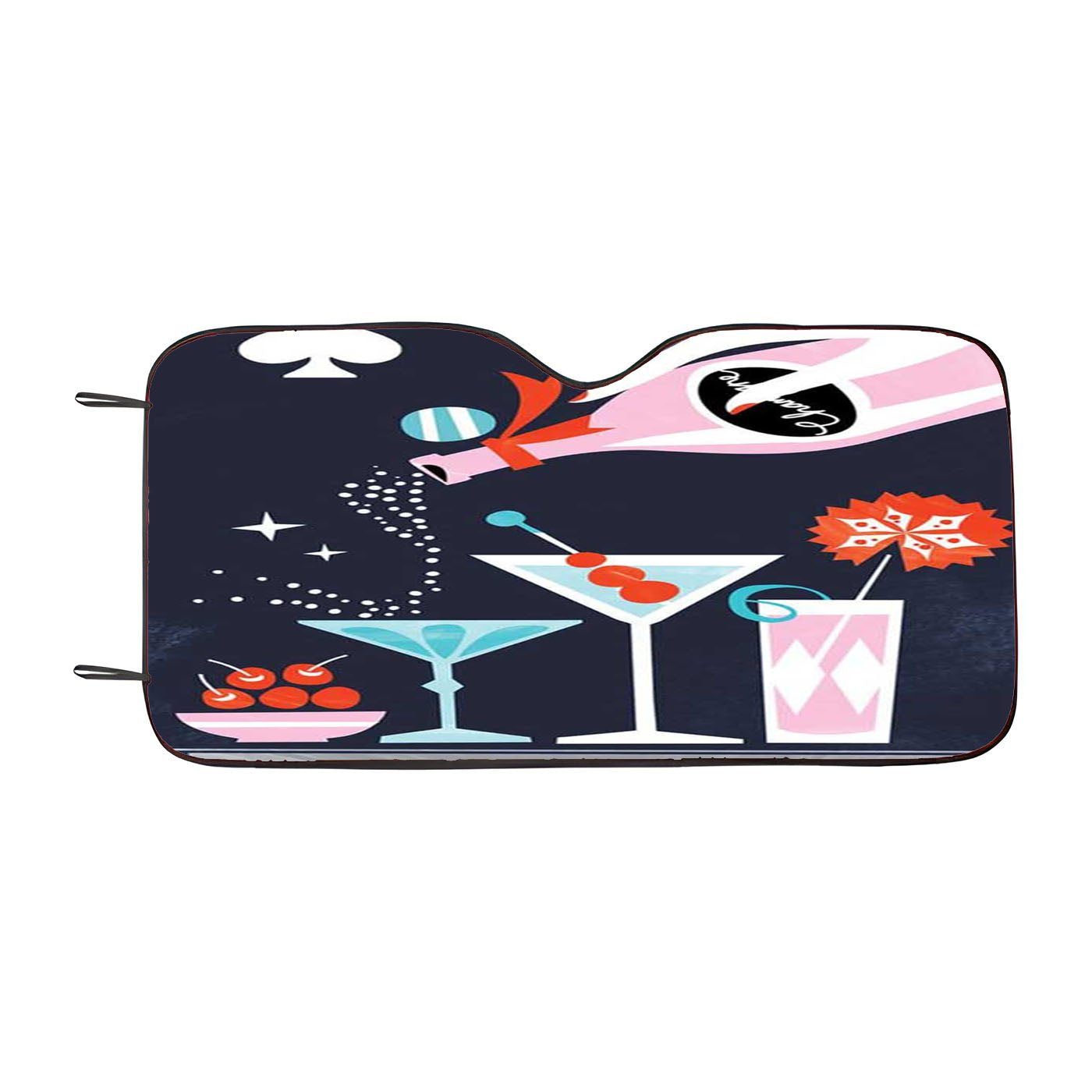 Kate Spade Italian Dinner Car Windshield Sunshade