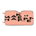 Kate Spade Make It Happen Car Windshield Sunshade
