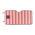 Kate Spade Ocean Drive Stripe Neda Hot Pink And Cream Wallet Car Windshield Sunshade