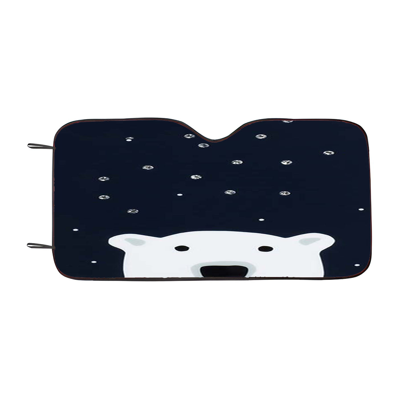 Kate Spade Polar Bear Car Windshield Sunshade