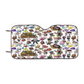 Kawaii Gravity Falls Pattern Car Windshield Sunshade