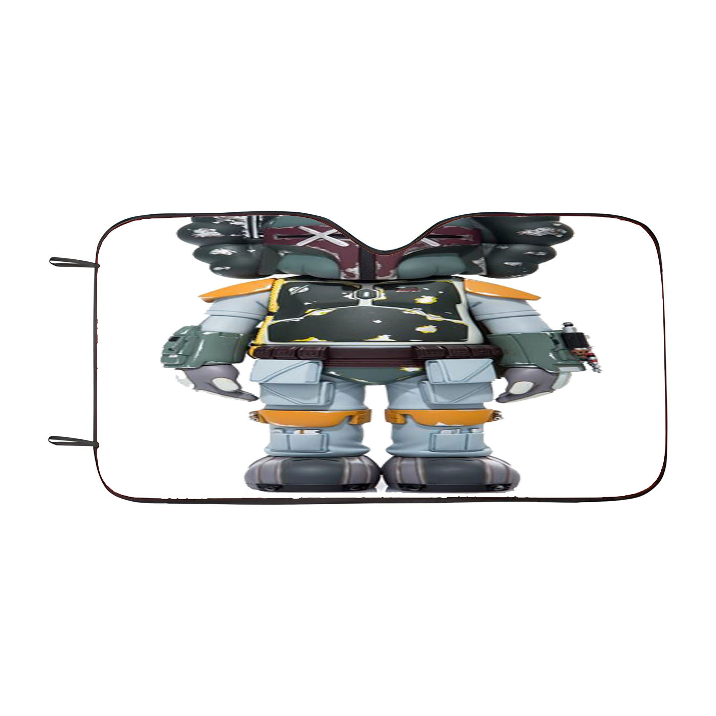 Kaws Boba Fett Car Windshield Sunshade