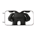 Kaws Companion Open Edition Vinyl Black Car Windshield Sunshade