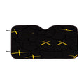 Kaws In Black Car Windshield Sunshade